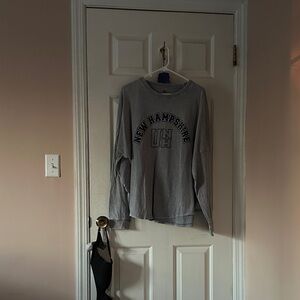 New Hampshire UNH Grey Long Sleeve Tee